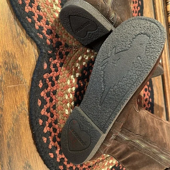 Rocket Dog brown suede boots, size 9, worn once, like new - Picture 5 of 8